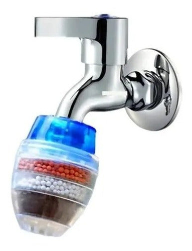 Cabezal de Grifo con Filtro Purificador de Agua