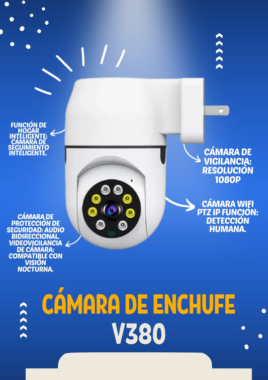 Camara Seguridad V380 Memoria 32 Gb