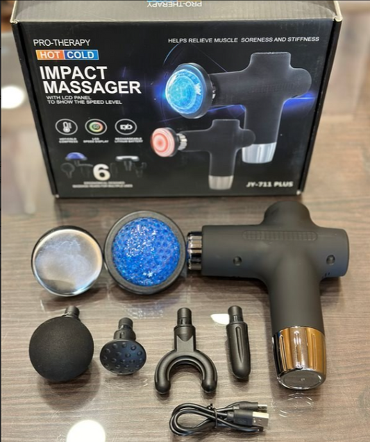 Impact JY-711 Pistola Masajeador Frio y Calor