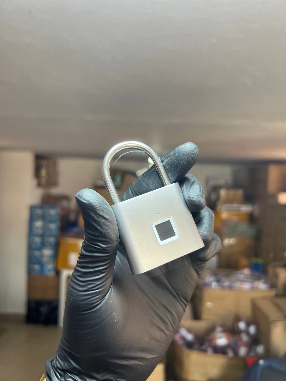 Candado Inteligente Seguridad Huella