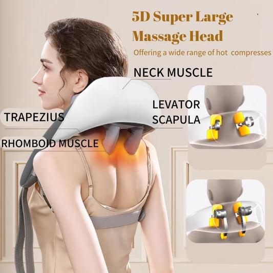 Masajeador Shiatsu Para Cuello Y Espalda SKU: Shiatsu