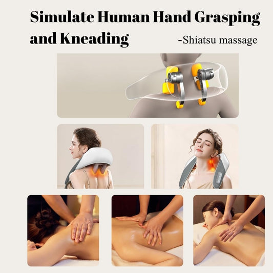 Masajeador Shiatsu Para Cuello Y Espalda SKU: Shiatsu