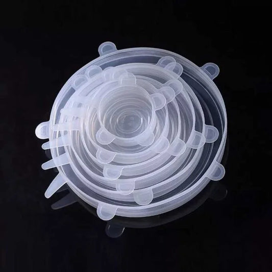 Juego de Fundas de Silicona Reutilizables para Alimentos