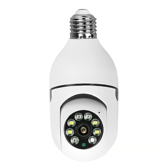 LightCam360™ Cámara de Seguridad IP Wifi Bombillo 360