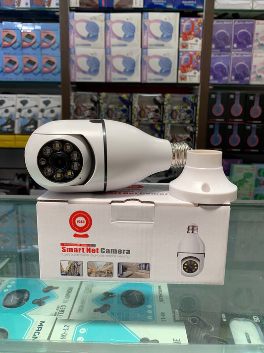 LightCam360™ Cámara de Seguridad IP Wifi Bombillo 360