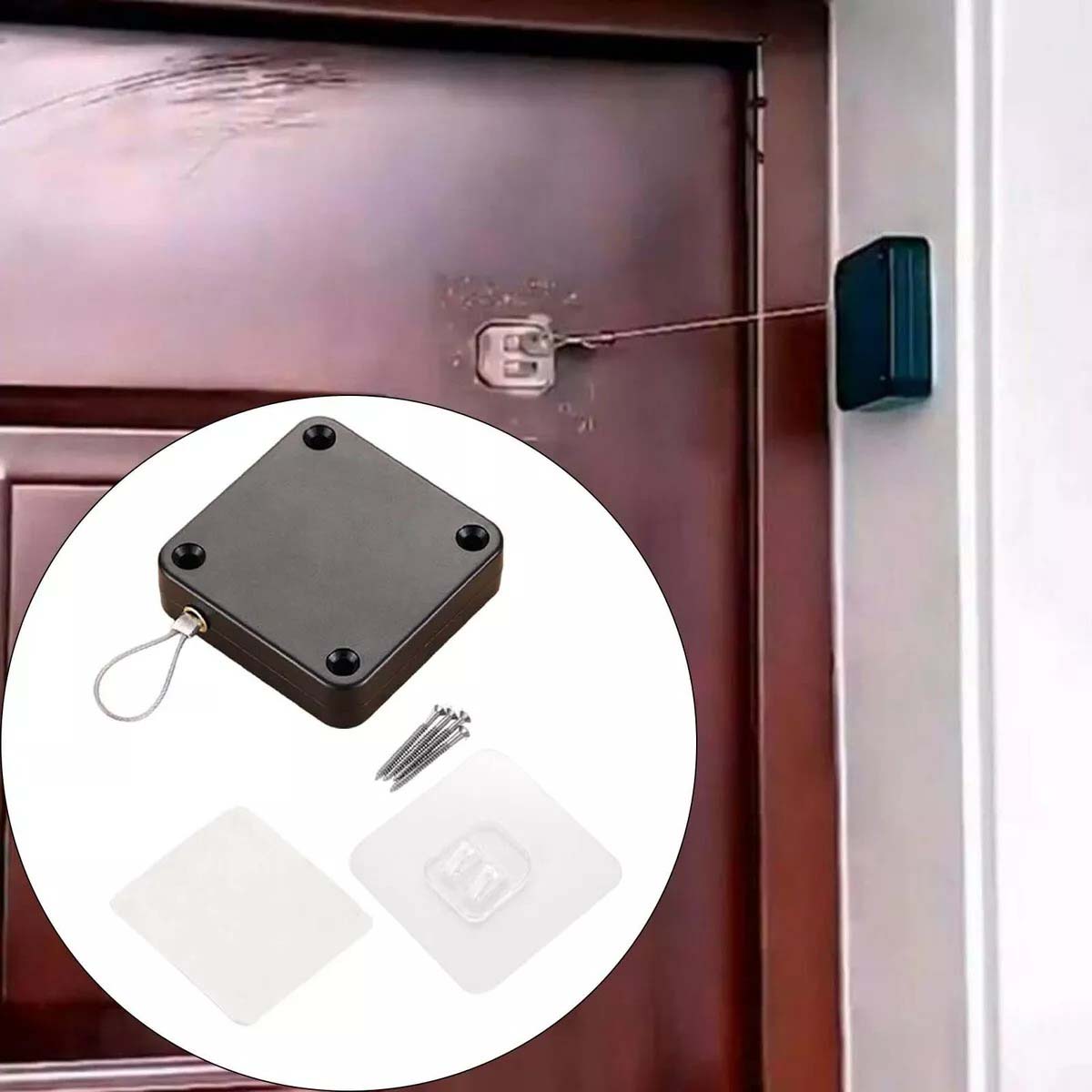 Cierra Puerta Automatico Con Cuerda