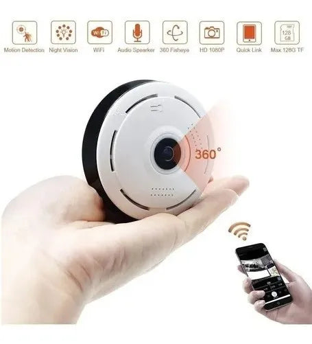 Camara Wifi Inalambrica Platillo